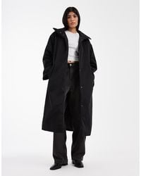 ASOS - Clean Longline Padded Jacket - Lyst