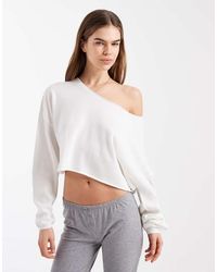 Cotton On - Lounge Off Shoulder Knit Sweater - Lyst