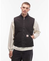 Levi's - Workwear Sansome Padded Canvas Vest - Lyst