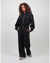 SIMMI - Drop Shoulder Zip Hoodie - Lyst