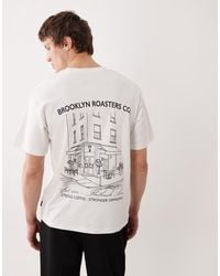 Jack & Jones - Premium Heavyweight T-shirt With Backprint - Lyst