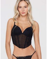 Tezenis - Glam Rib Push-Up Bra Top - Lyst