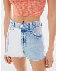 Bershka Jean and denim shorts for Women - Up to 40% off | Lyst