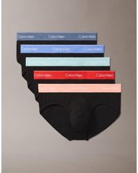 Calvin Klein - Icon Cotton Stretch 5 Pack Hip Briefs - Lyst