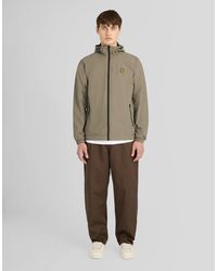 Lyle & Scott - Mid Jackets Contrast Zip Through Hooded Jacket - Lyst