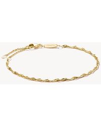 Thomas Sabo - Charm Bracelet Singapore Design-Plated - Lyst