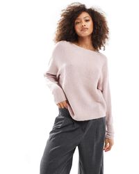 ONLY - – gerippter strickpullover - Lyst