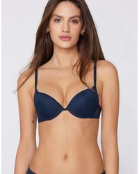 Tezenis - Los Angeles Lace Super Push-Up Bra - Lyst