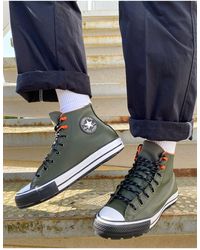 converse chuck taylor all star waterproof leather high top