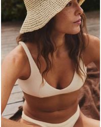 Oysho - Crinkle Halter Bikini - Lyst