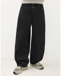 Bershka - Barrel Fit Jeans - Lyst