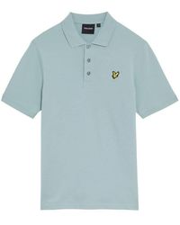 Lyle & Scott - Ss Polo Shirts Plain Polo Shirt - Lyst