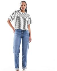 ASOS - Vaqueros Mom Holgados De Talle Alto De Asos Design Tall - Lyst