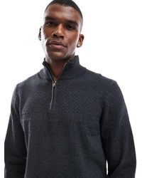 Threadbare - 1/4 Zip Jumper - Lyst