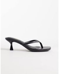 New Look - Toe Post Kitten Heel Sandal - Lyst