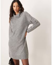 Jdy - – mini-strickkleid - Lyst