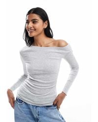 Cotton On - Marlow Asymmetrical Long Sleeve Top - Lyst