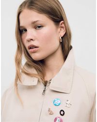 Stradivarius - Set Da 5 Spille A Contrasto Con Gattino - Lyst