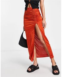 TOPSHOP Mid-length skirts for Women | Online Sale up to 75% off | Lyst