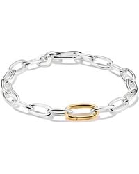 Thomas Sabo - Charm Bracelet Bicolour With Connect Link - Lyst