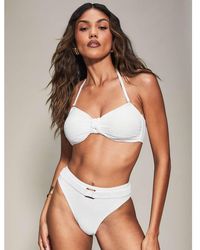 KBX - Knickerbox Bridal Crinkle Texture Non-Wired Bikini Top - Lyst