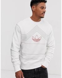 sudadera blanca hombre