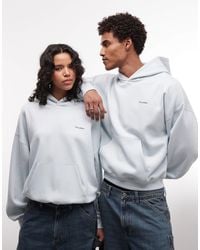 Collusion - Unisex Oversized Boxy Logo Hoodie - Lyst