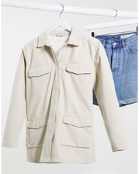 Pimkie Canvas Shacket - Roze