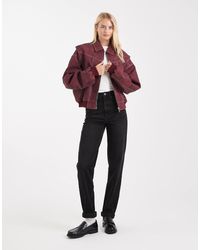 ASOS - Asos Design Tall High Rise Relaxed Mom Jeans - Lyst