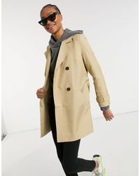 Vero Moda Short Trench Coat - Black