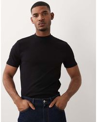 ASOS - Slim T-shirt With High Neck - Lyst