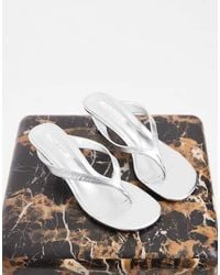 Tony Bianco - Krista Thong Heeled Sandals - Lyst