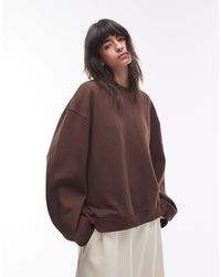 TOPSHOP - – oversize-sweatshirt - Lyst
