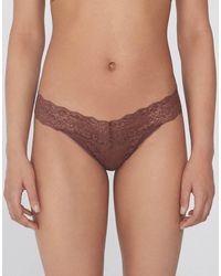Tezenis - High-Leg Lace G-String - Lyst
