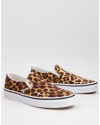 Classic - Sneakers rosse scozzesi senza lacciVans in Tela di colore Rosso |  Lyst