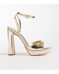 Public Desire - Resist Platform Heeled Sandals - Lyst