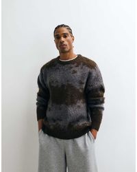 Gramicci - Splatter Print Fuzzy Knit Jumper - Lyst