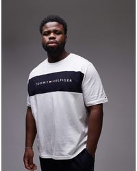Tommy Hilfiger - Plus Original Block Logo T-shirt - Lyst