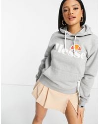 ellesse core boyfriend logo hoodie