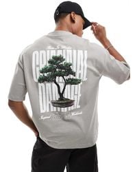 Criminal Damage - Logo T-Shirt - Lyst