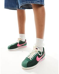 Nike - Cortez txt - sneakers unisex scuro e rosa - Lyst