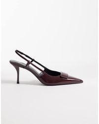 Mango - Sling Back Heels - Lyst