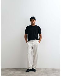 ASOS - Essential Relaxed Fine-Knit Crew-Neck - Lyst