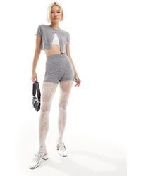 Motel - Knitted Shorts Co-ord - Lyst