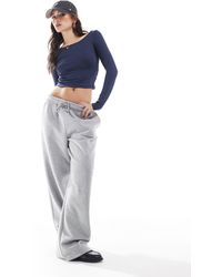 Stradivarius - Str - top à encolure bateau - Lyst