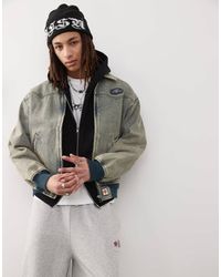 Aape By A Bathing Ape - Aape By A Bathing Ape Denim Western Jacket With Back Embroidery - Lyst