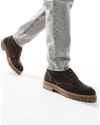 schuh - – django – chukka-stiefel aus nubukleder - Lyst