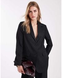 ONLY - Single Breasted Oversized Blazer Co-ord - Lyst