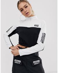 felpa adidas nera e bianca