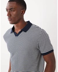 Threadbare - Short Sleeve Stripe Polo Shirt - Lyst